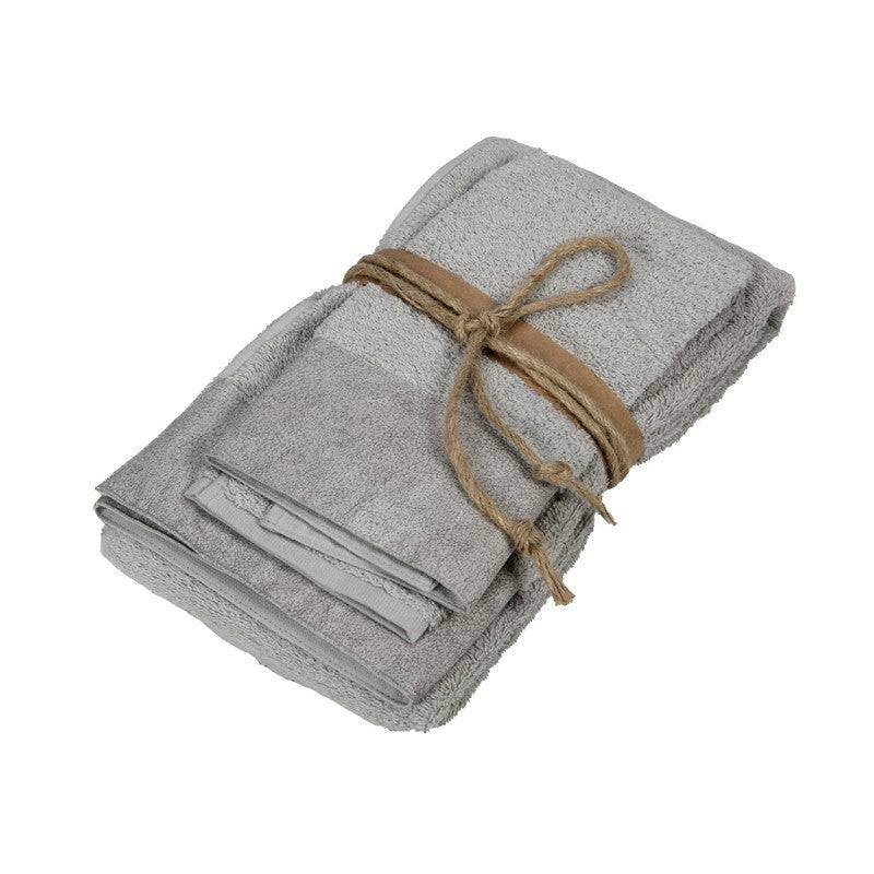 Asciugamani Coppia 1+1 Biancheria GALUCHAT 1 1 Fazzini - evabiancheria