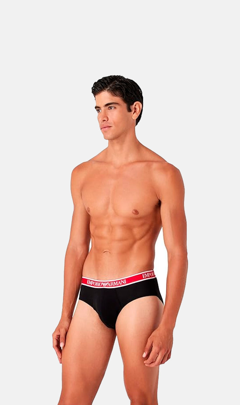 Slip 3-pack Uomo 3F717 111734 Emporio Armani