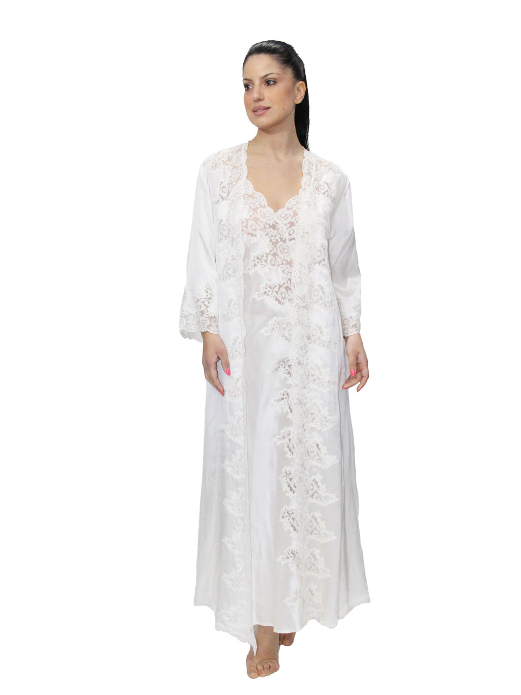 Kimono Lungo Donna 6376 Clara Rossi Firenze