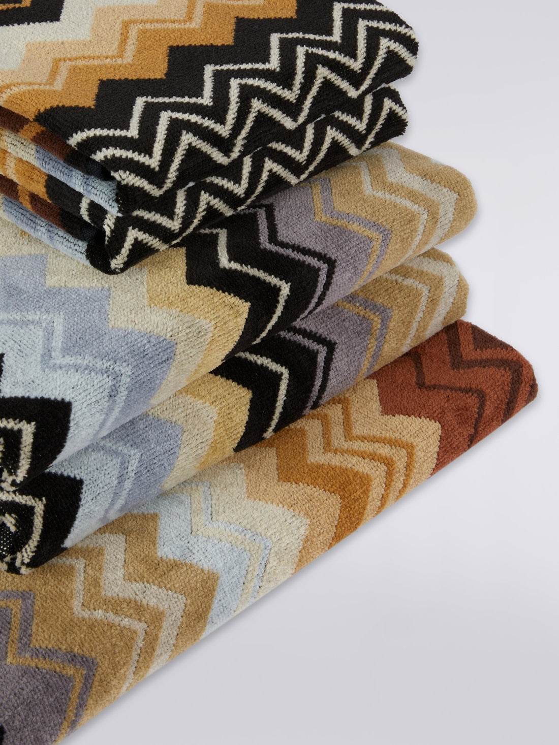 Completo bagno 5 pz Biancheria Giacomo 5PZ Missoni Home - evabiancheria