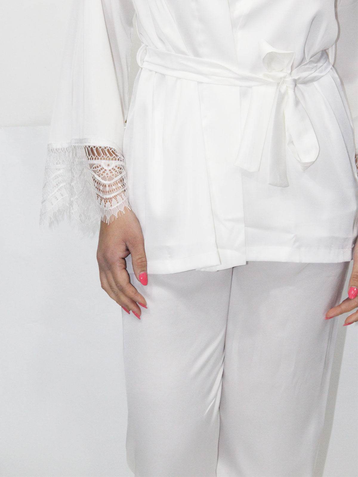 Completo pigiama Pigiama +Giacca Donna Daria Sposa Maestri Cotonieri - evabiancheria