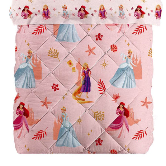 Trapunta Stampato Biancheria Magic Princess Trap Caleffi - evabiancheria
