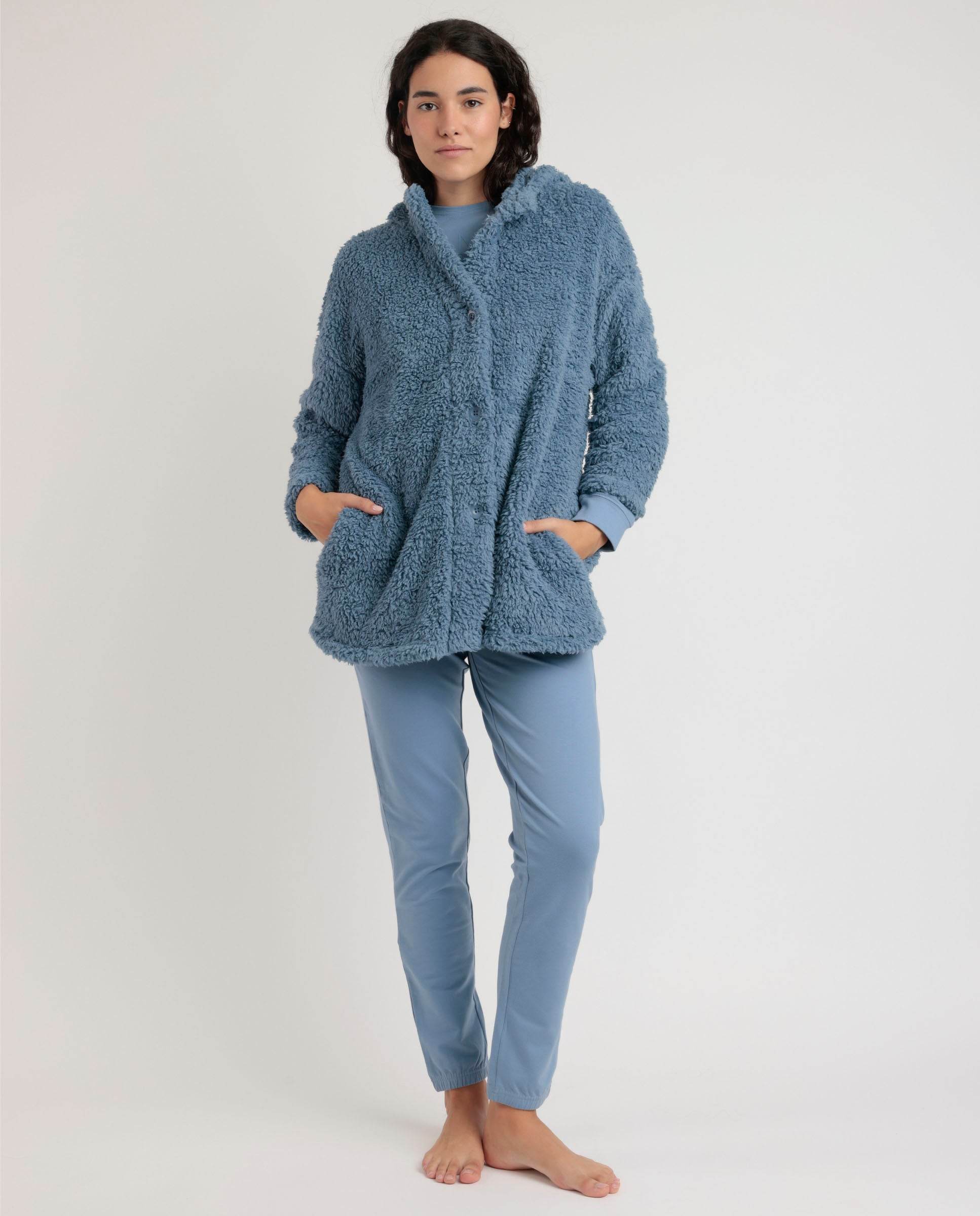 Vestaglia con bottoni Donna 57542 Admas - evabiancheria