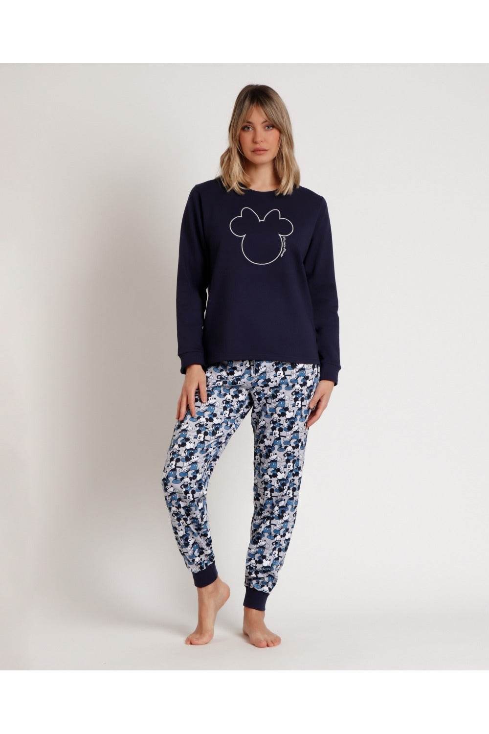 Pigiama Giro collo Donna 62677 Disney - evabiancheria