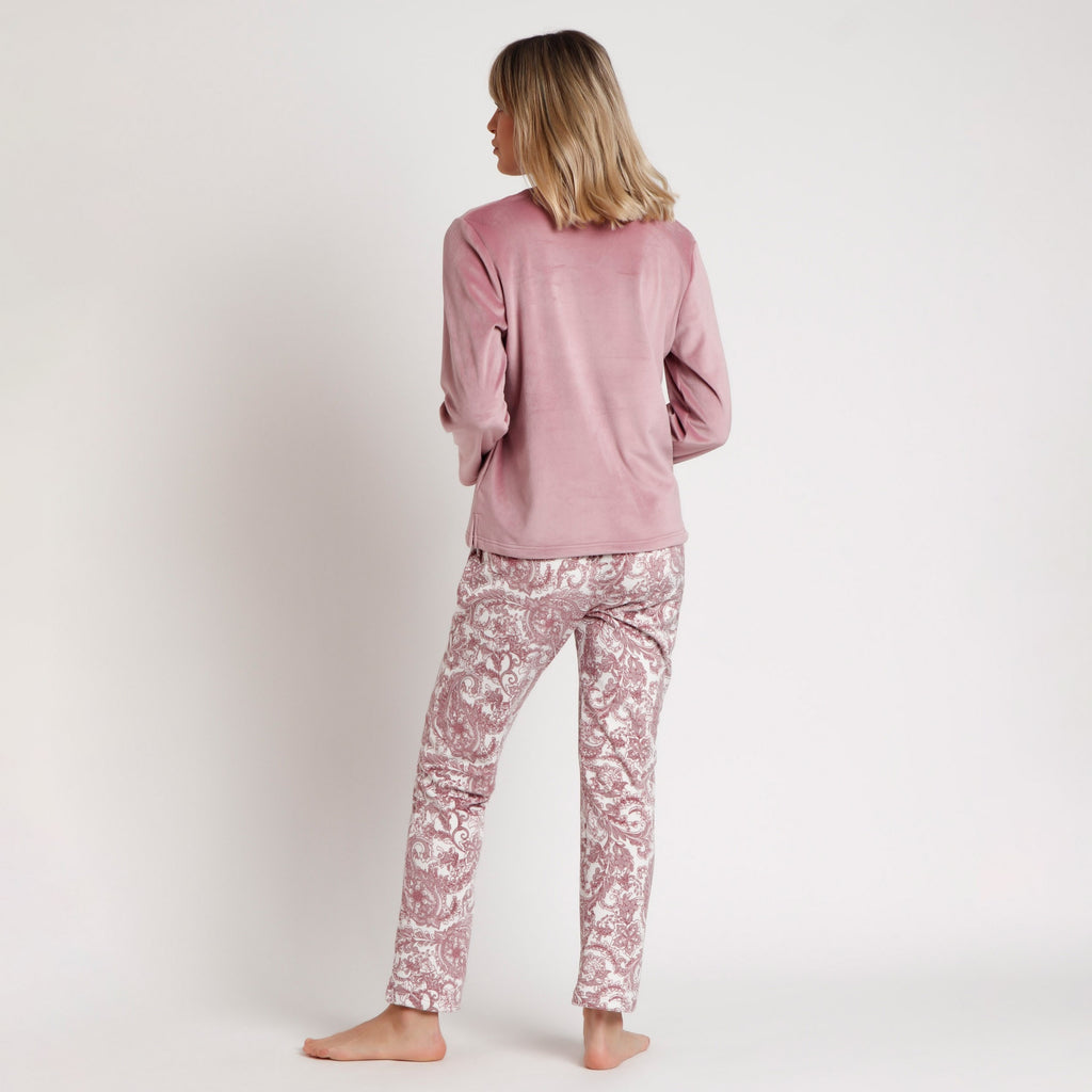 Pyjama col V femme 62654 Admas