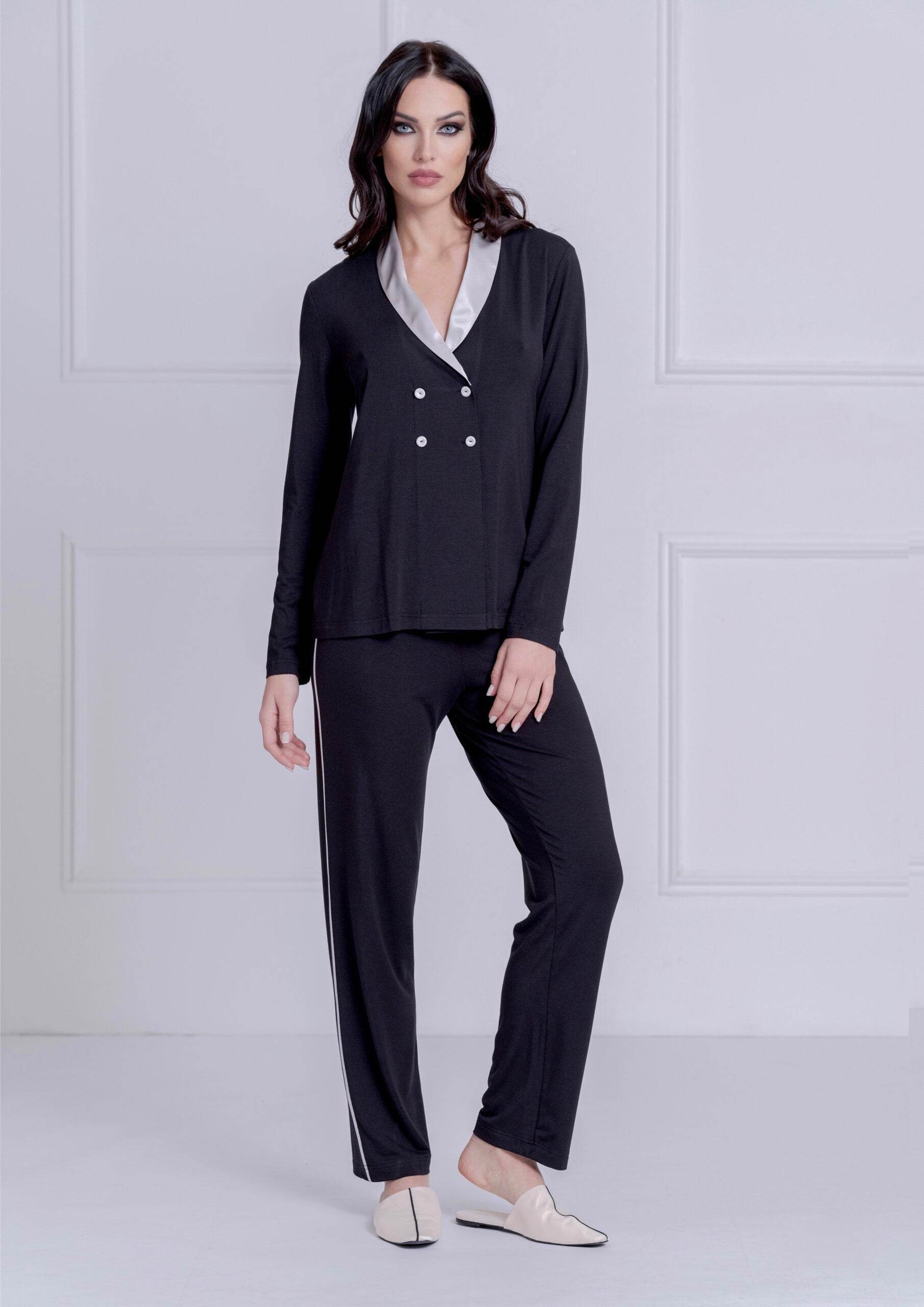 Pigiama Aperto Donna 4465 Annette - evabiancheria