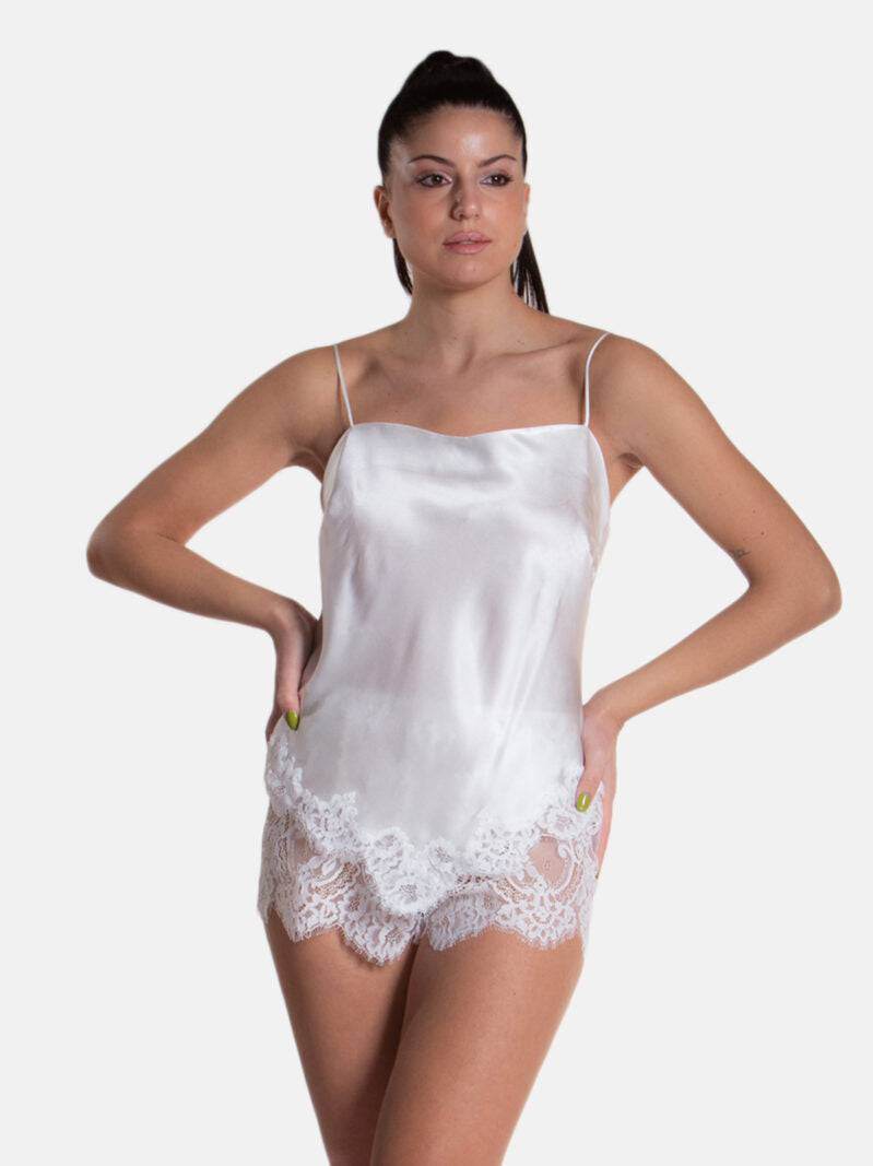 Baby Doll Top + Culotte Donna 4OCE4003 5001 Marjolaine - evabiancheria