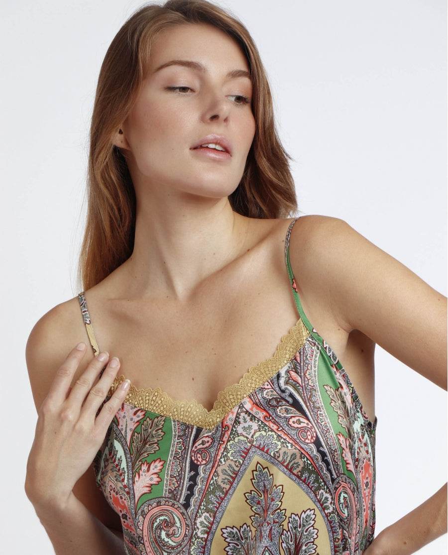 Baby Doll Top + Culotte Donna 62068 Admas - evabiancheria