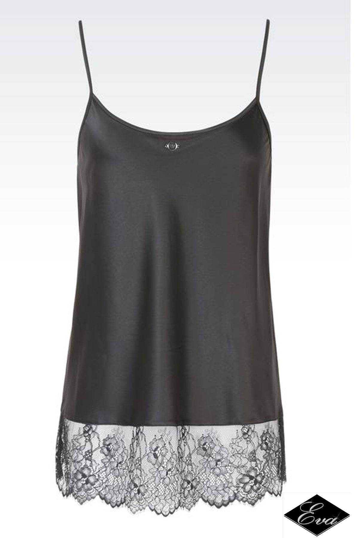 Baby Doll Top + Culotte Donna 7P269 163885/163747 Emporio Armani - evabiancheria