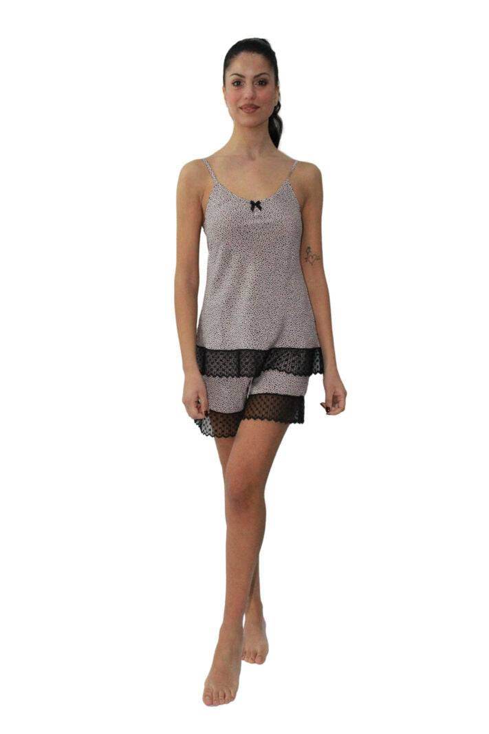 Baby Doll Top + Culotte Donna DL0033 Liu Jo Home - evabiancheria