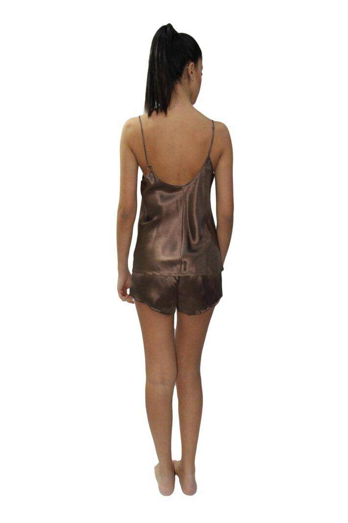 Baby Doll Top + Culotte Donna LIPARI Malizia - evabiancheria