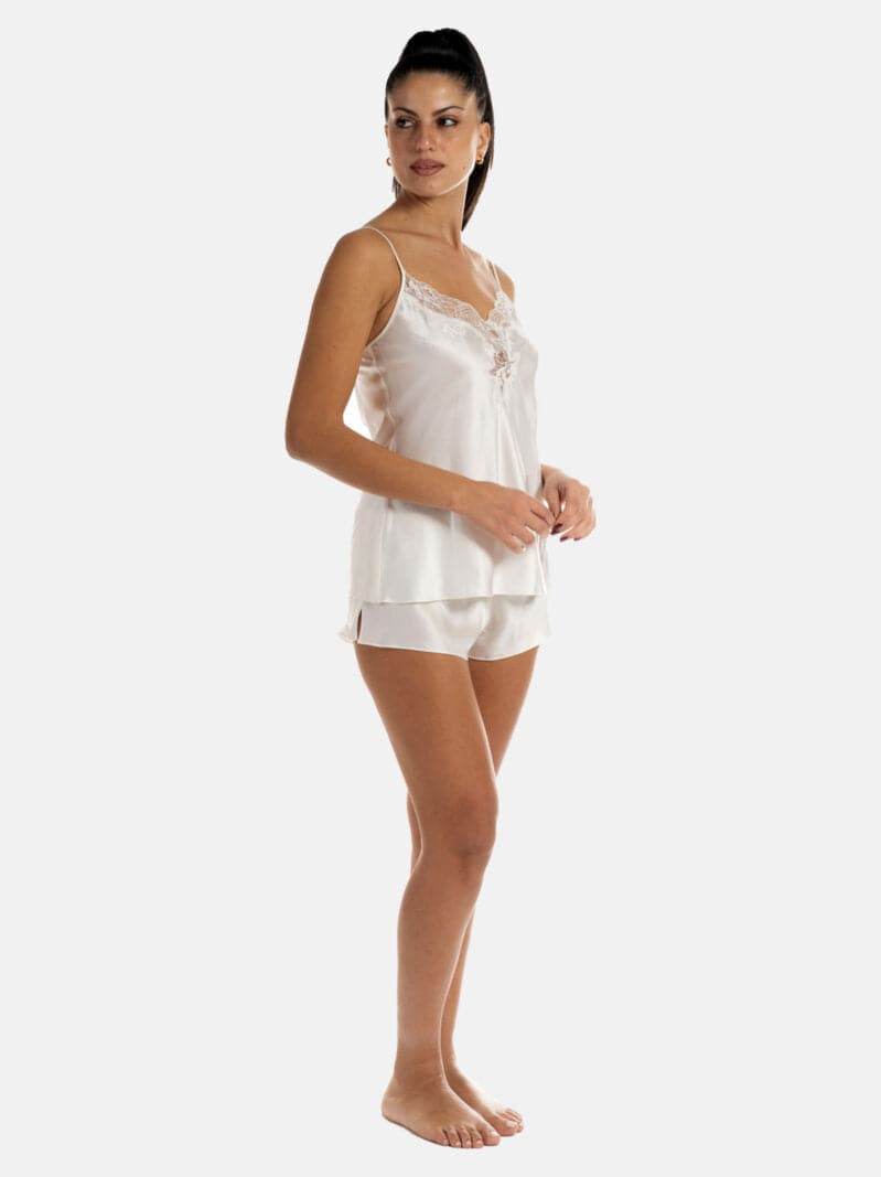 Baby Doll Top + Culotte Donna VLST60586 VLST08006 Luna di Seta - evabiancheria