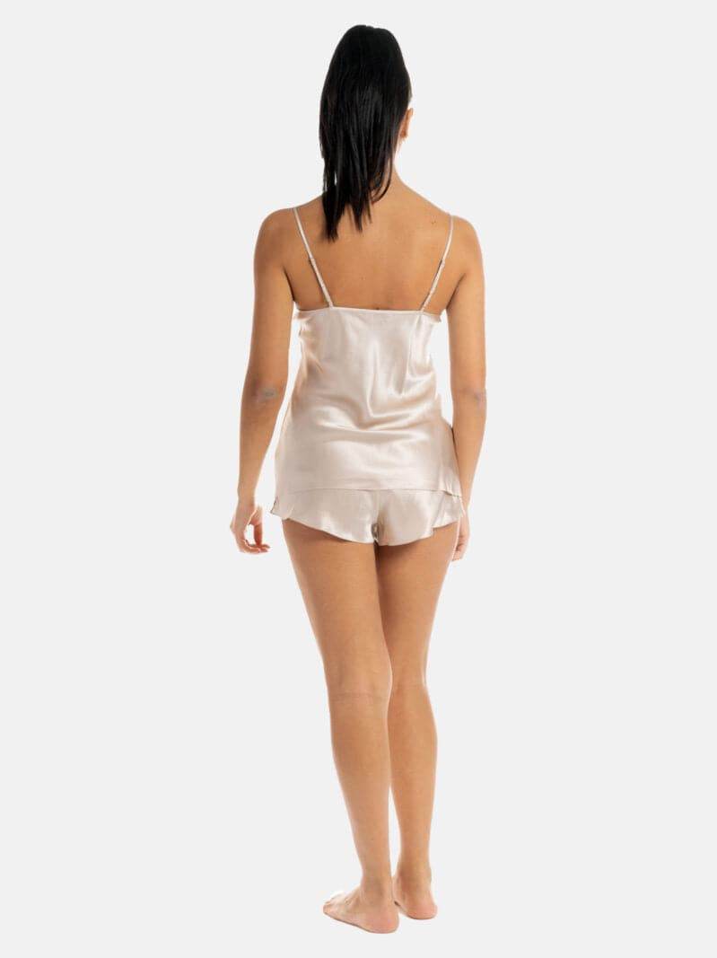 Baby Doll Top + Culotte Donna VLST60586 VLST08006 Luna di Seta - evabiancheria