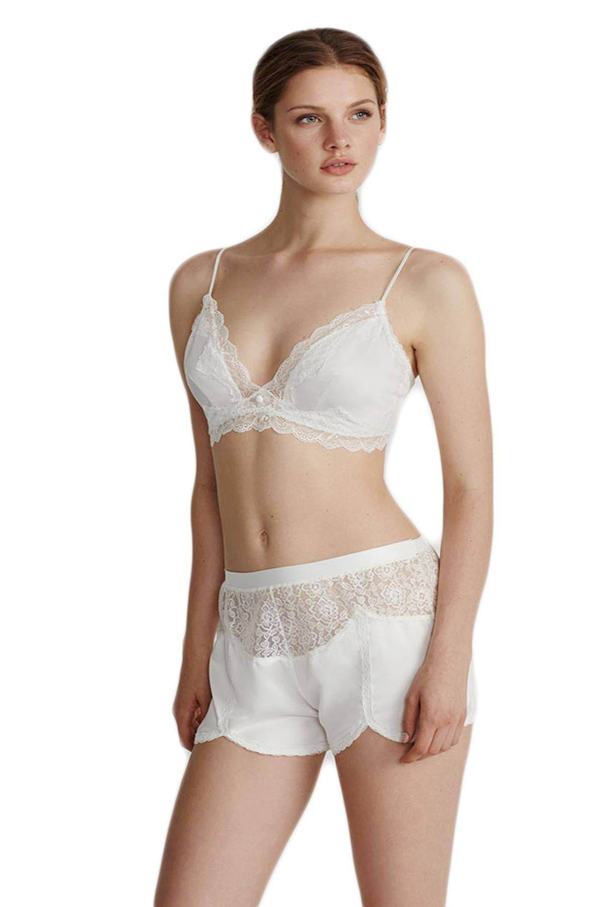 Baby Doll bralette + culotte Donna B0217 Promise - evabiancheria