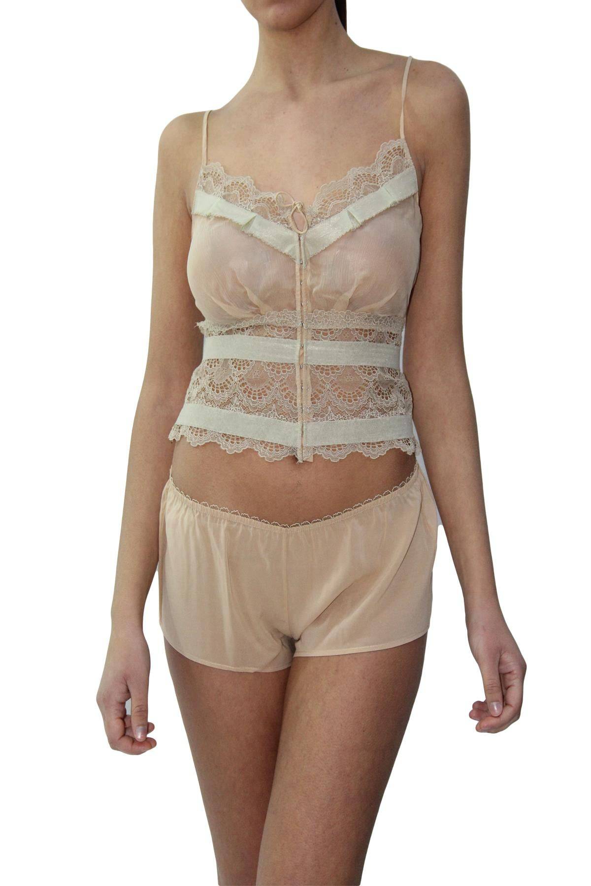 Baby Doll corto Donna LIGHT 12414 La Perla evabiancheria