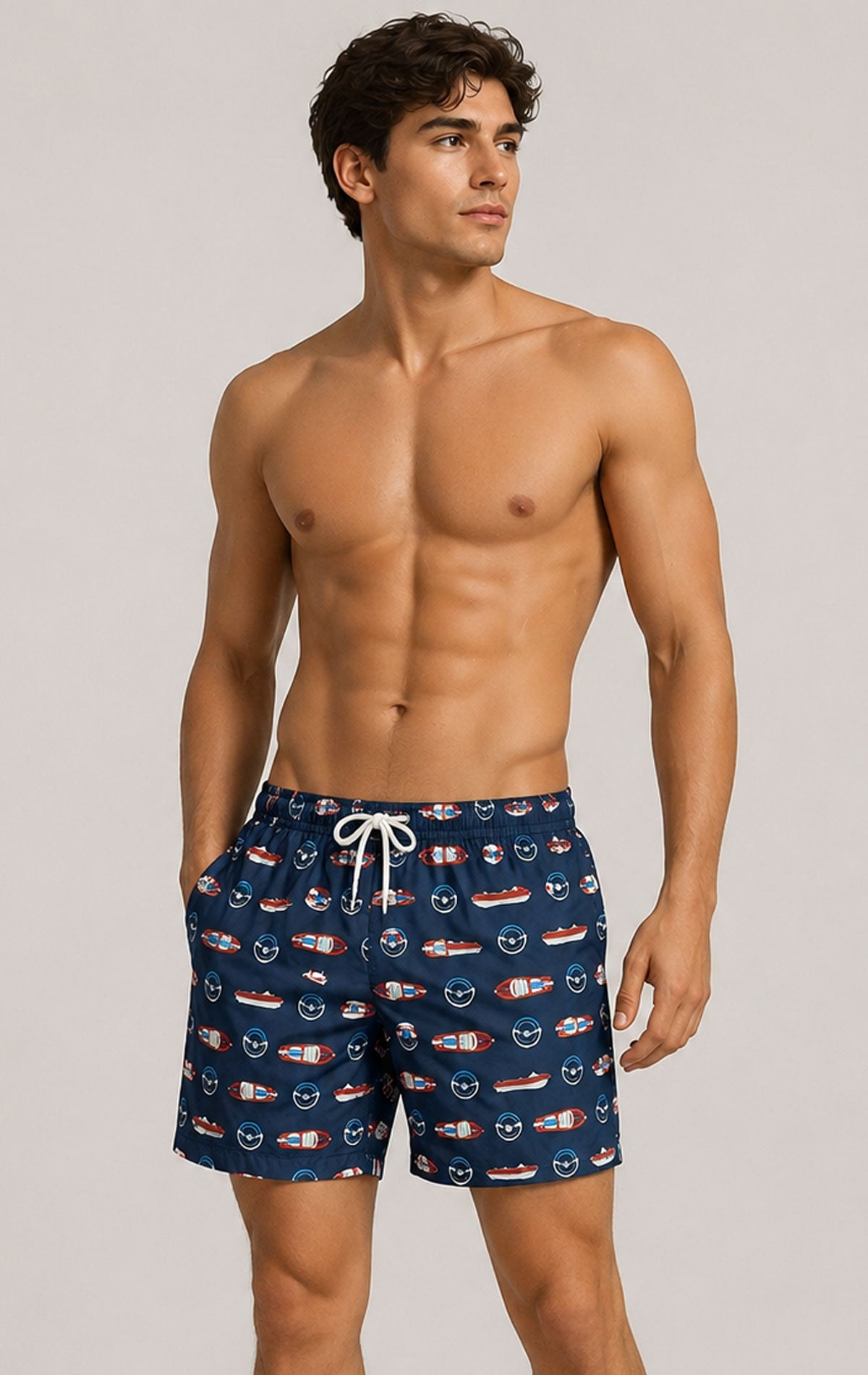 Costume boxer medio Uomo 114BF Dandy Ironic Summer