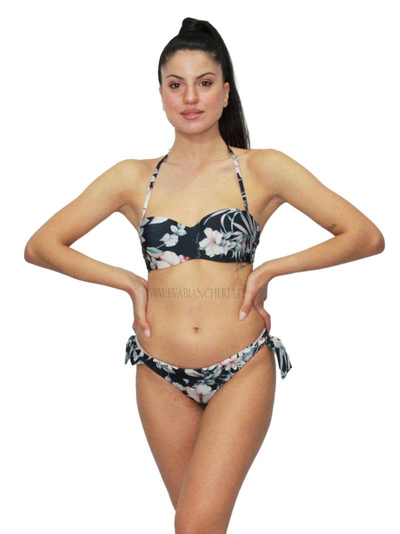 Bikini Fascia Preformata Donna 1P300 262454 Emporio Armani evabiancheria