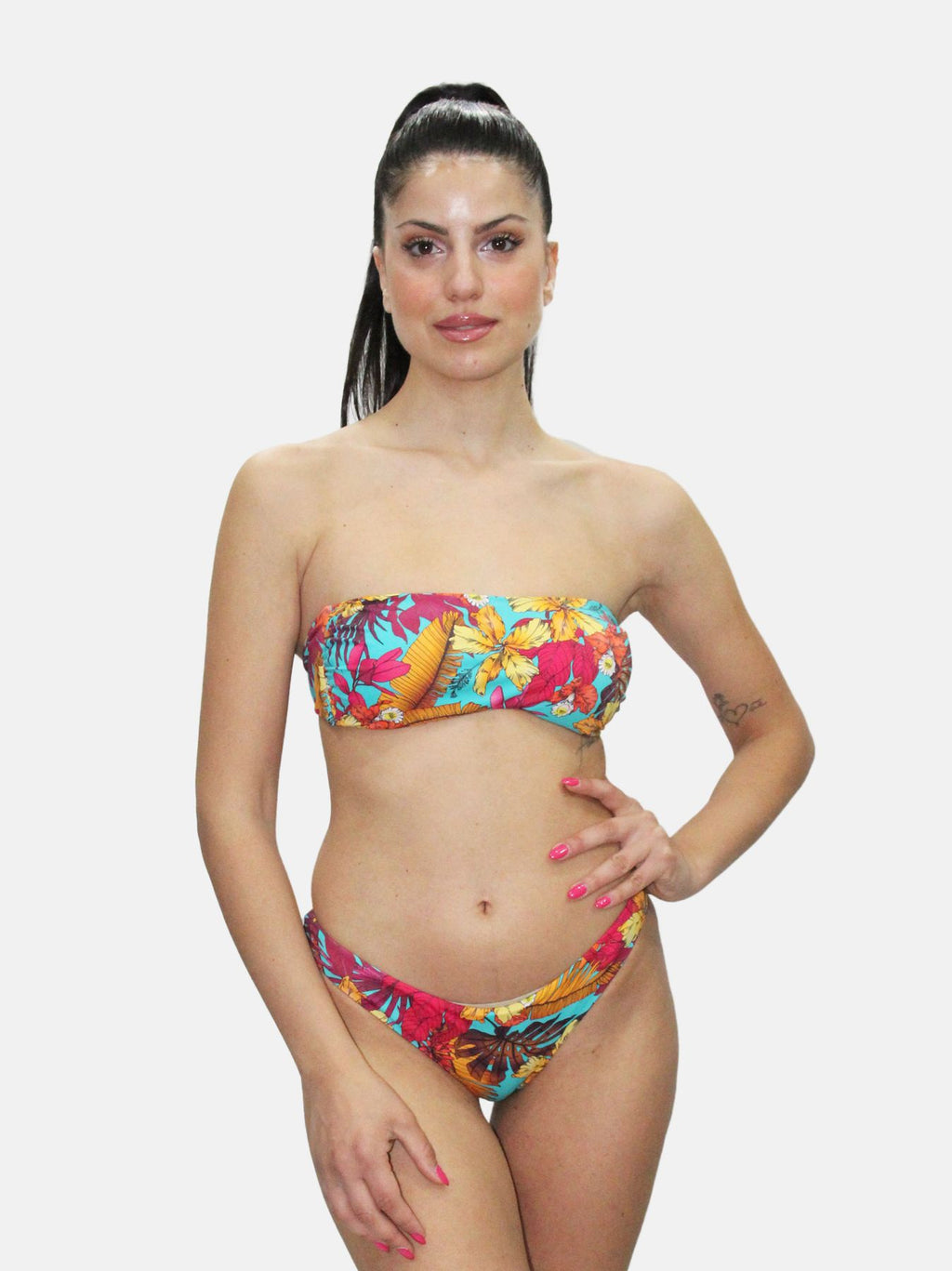 Bikini Fascia Preformata Donna 23F-157 995 Marette evabiancheria