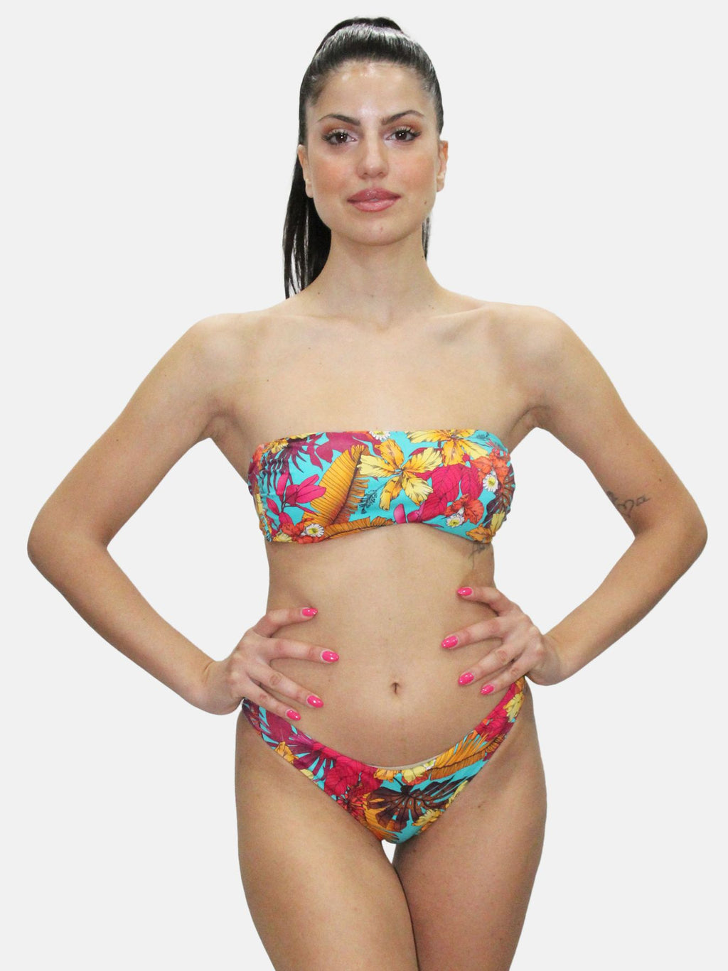 Bikini Fascia Preformata Donna 23F-157 995 Marette evabiancheria