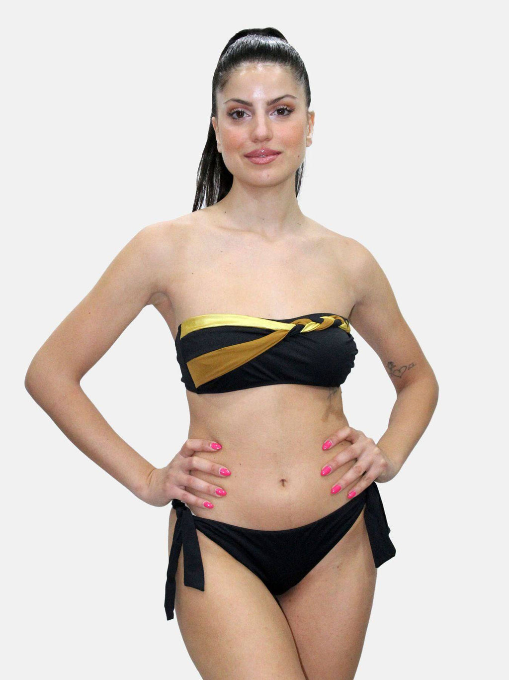 Bikini Fascia Preformata Donna 23F-286 942L Marette evabiancheria