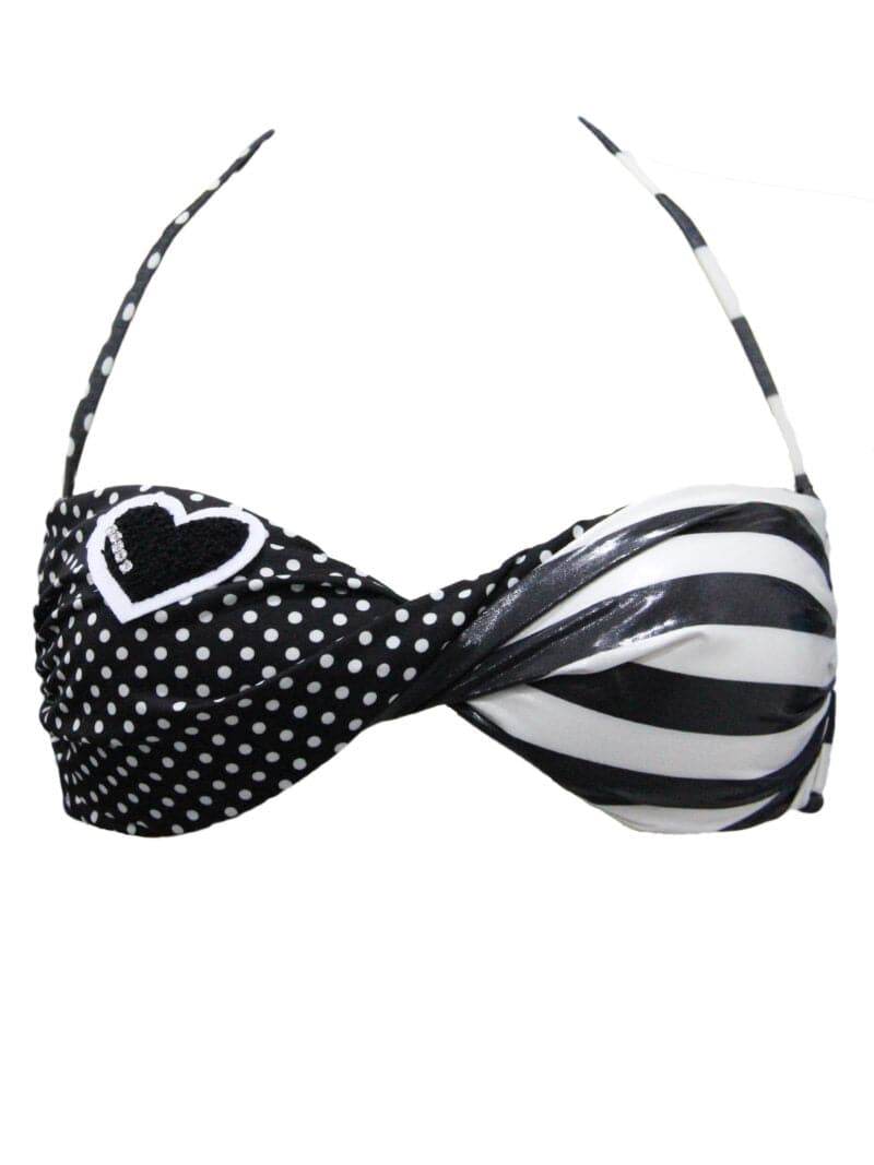 Bikini Fascia Preformata Donna BETTINA/BETTY Pepita - evabiancheria