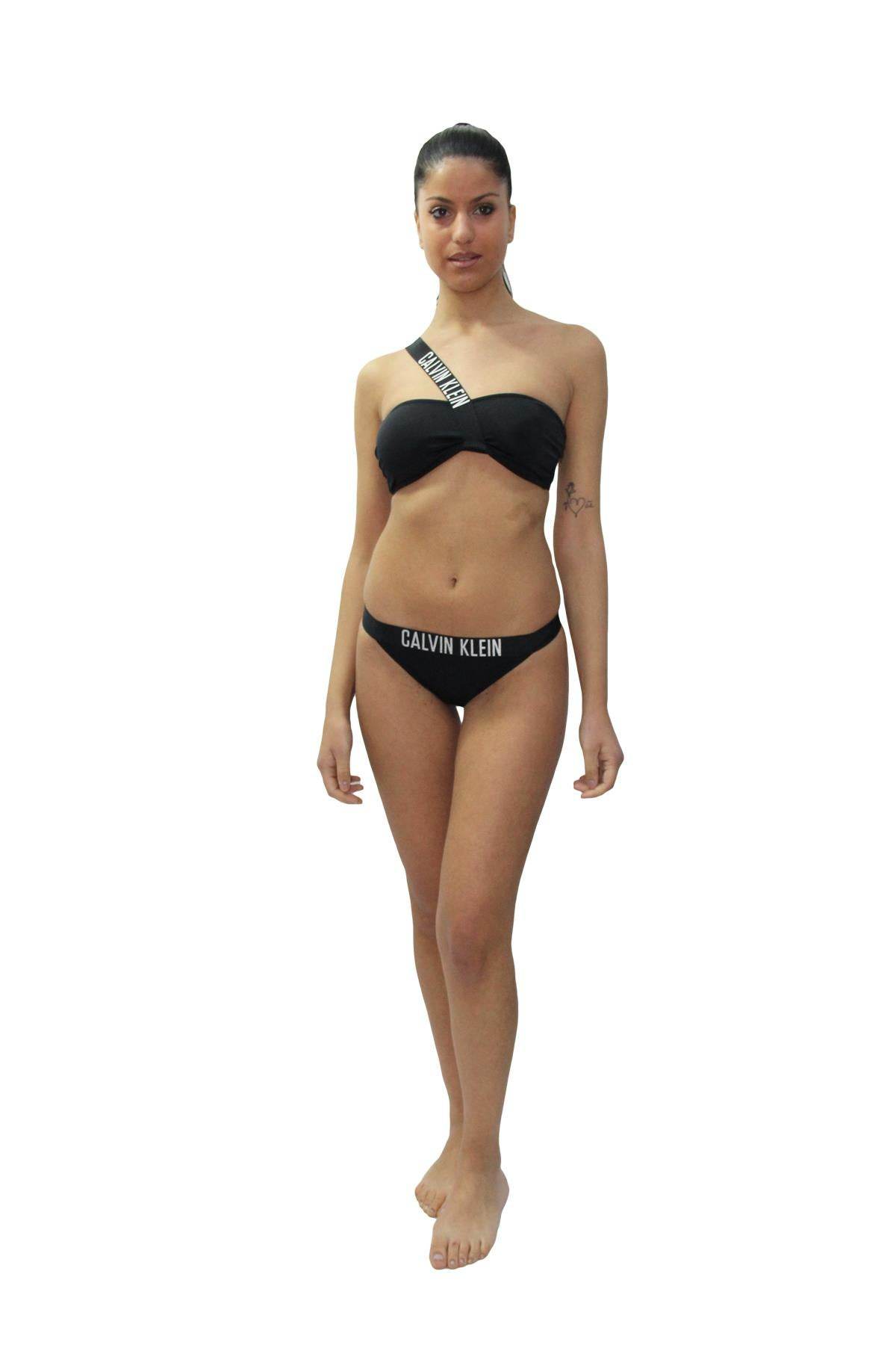 Bikini Fascia Preformata Donna KW00210-225 Calvin Klein - evabiancheria