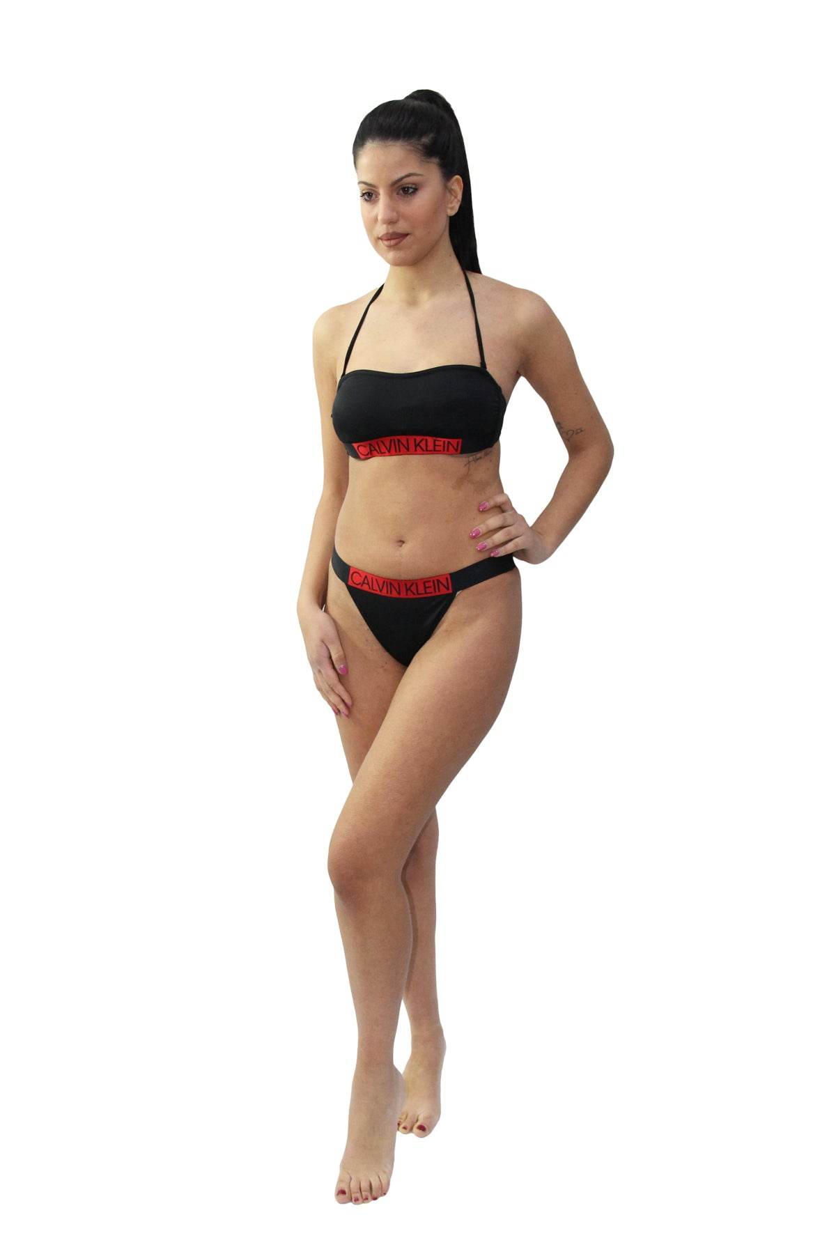 Bikini Fascia Preformata Donna KW0052 619 Calvin Klein - evabiancheria