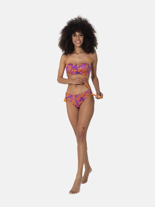 Bikini Fascia Preformata Donna VI23-028 Vacanze Italiane - evabiancheria