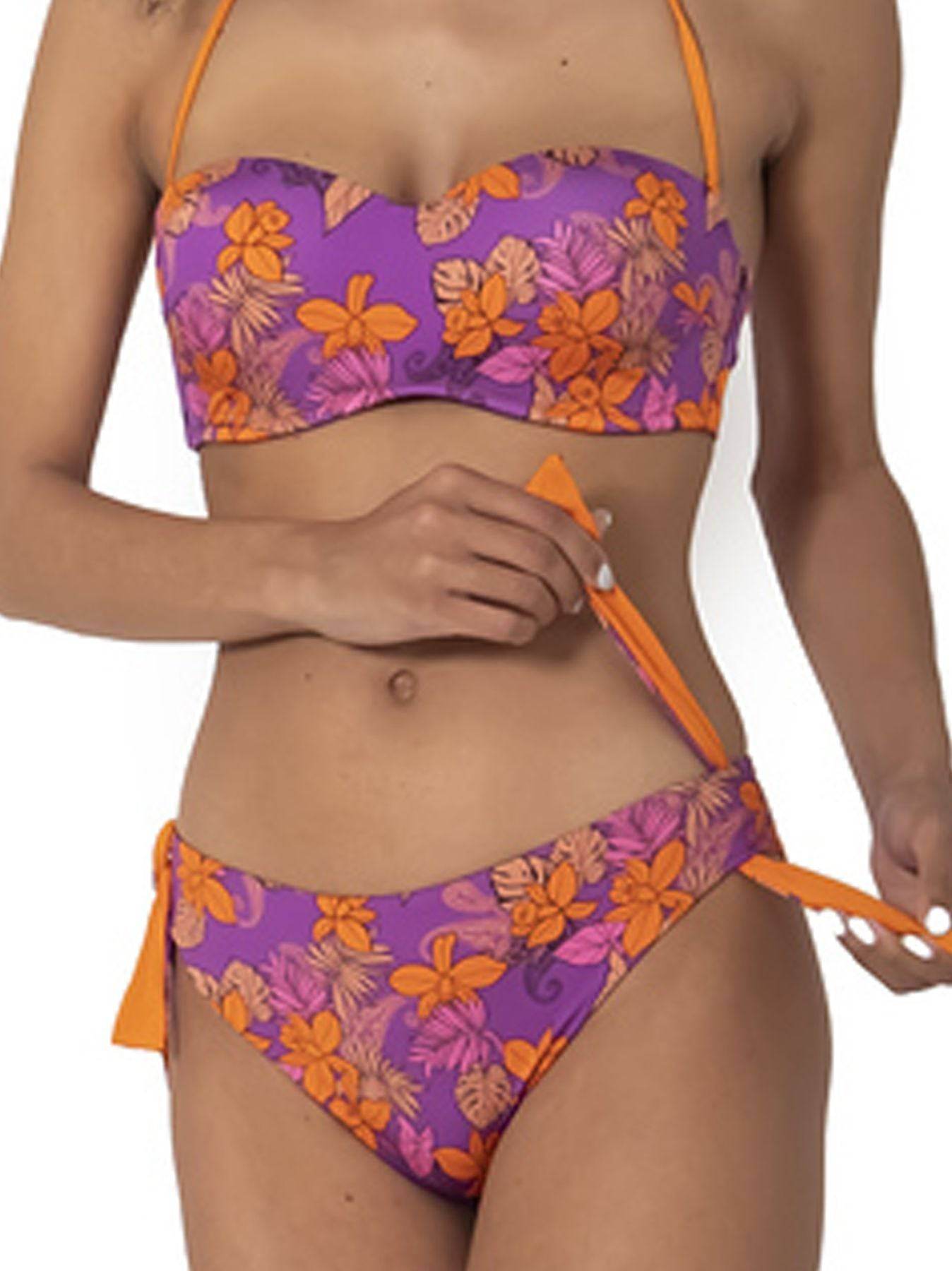 Bikini Fascia Preformata Donna VI23-028 Vacanze Italiane - evabiancheria