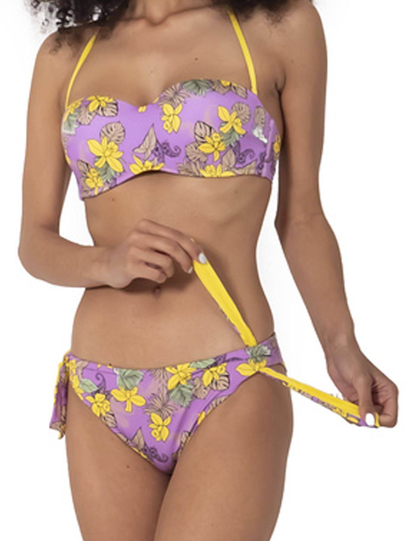 Bikini Fascia Preformata Donna VI23-028 Vacanze Italiane - evabiancheria