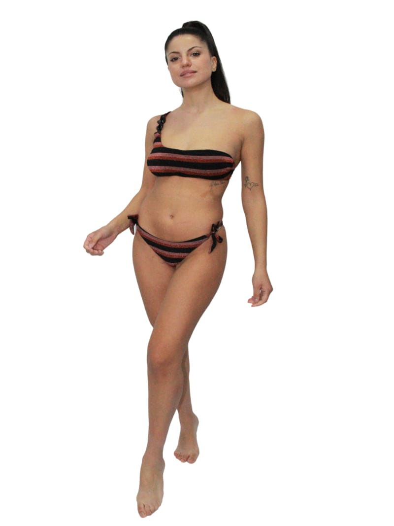 Bikini Monospalla Donna LAME Ilaria Vitagliano evabiancheria