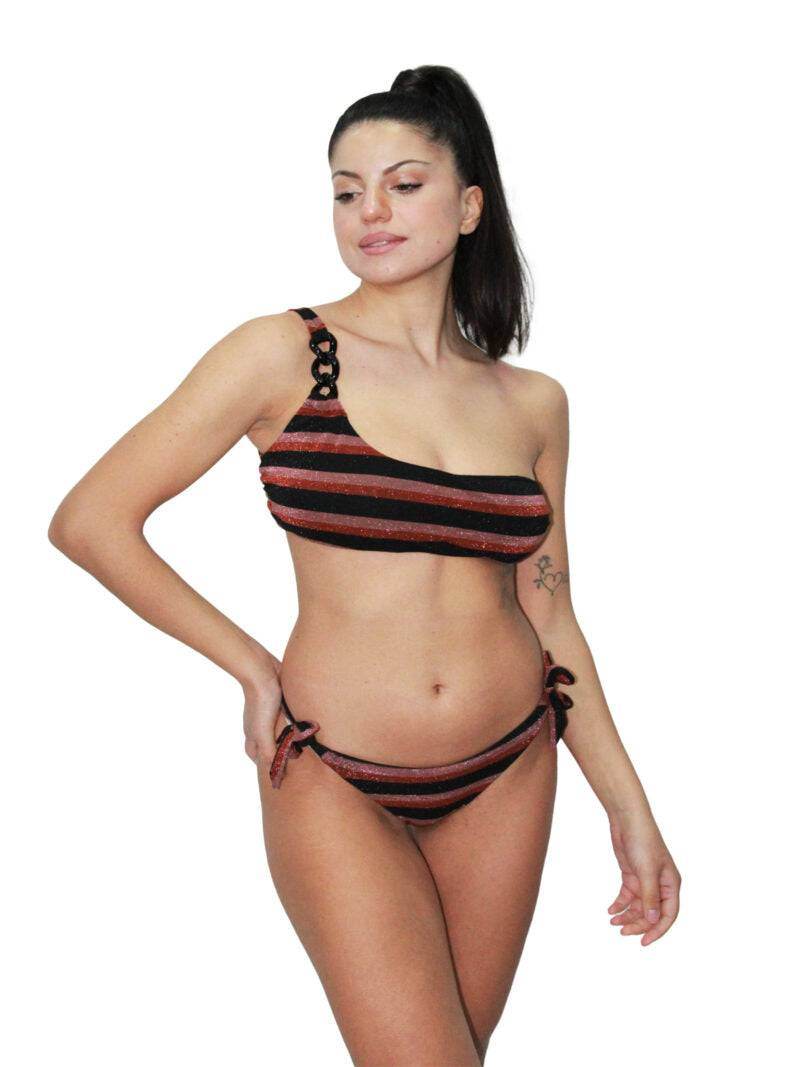 Bikini Monospalla Donna LAME Ilaria Vitagliano - evabiancheria