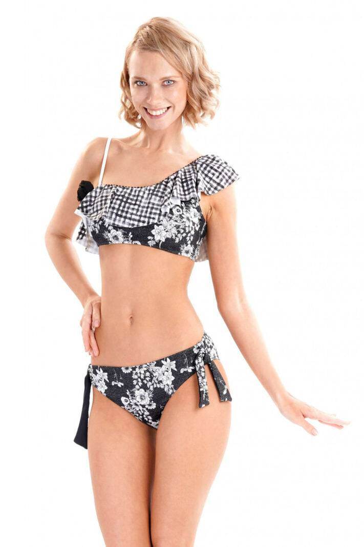 Bikini Monospalla Donna VI20-070 Vacanze Italiane - evabiancheria