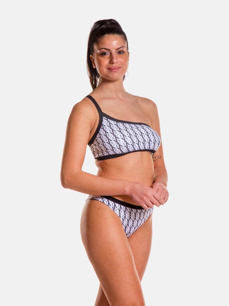 Bikini Monospalla Unisex KW01745 1699 Calvin Klein - evabiancheria