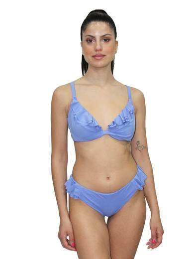 Bikini Sfoderato con ferretto Donna 22B-209KD Marette - evabiancheria