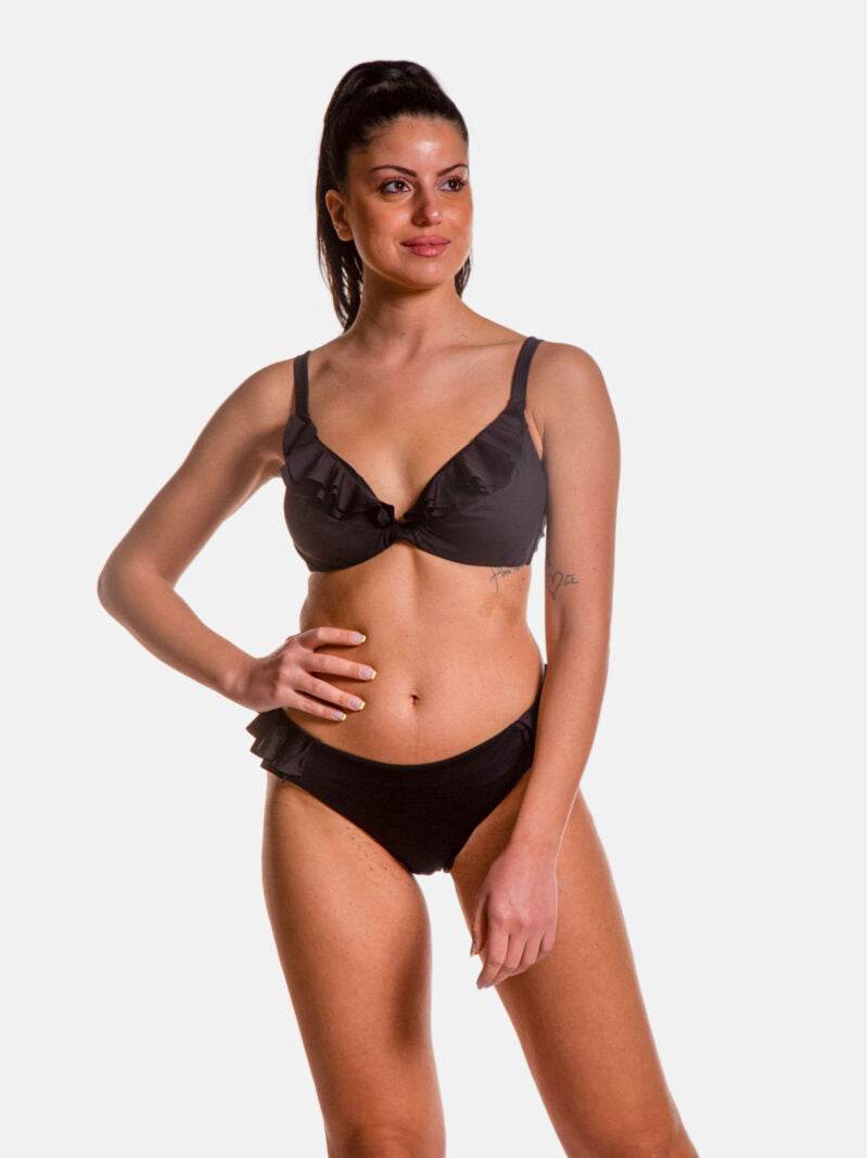 Bikini Sfoderato con ferretto Donna 22B-209KD Marette - evabiancheria