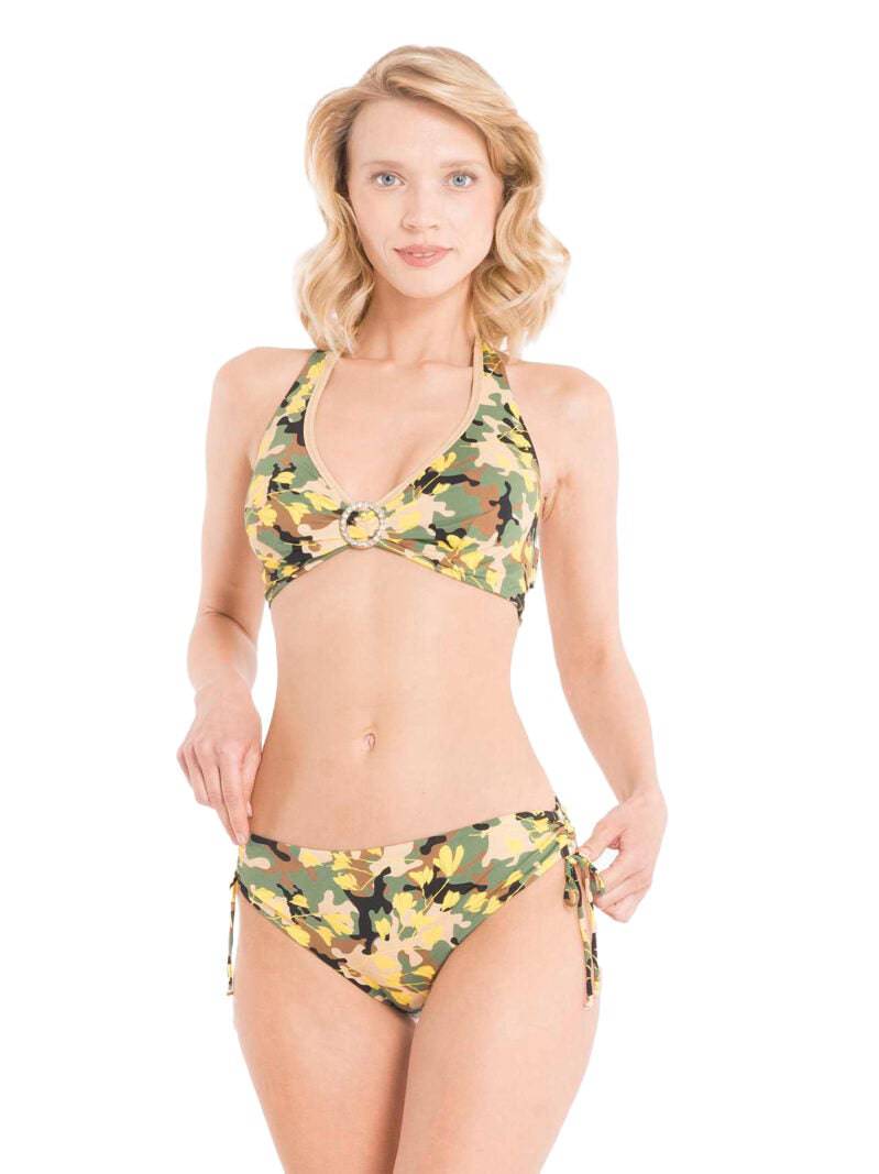 Bikini Sfoderato con ferretto Donna VI22-002 Vacanze Italiane evabiancheria