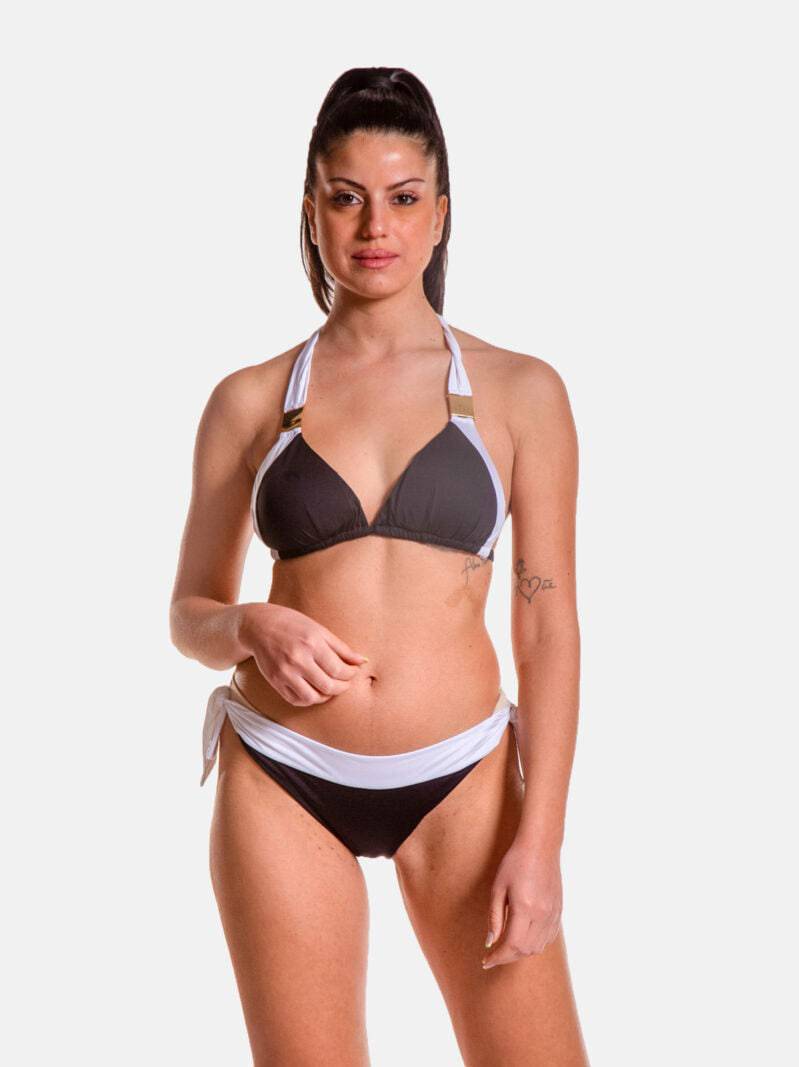 Bikini Triangolo Donna 22T-256 Marette evabiancheria