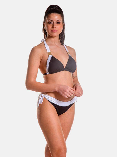 Bikini Triangolo Donna 22T-256 Marette evabiancheria