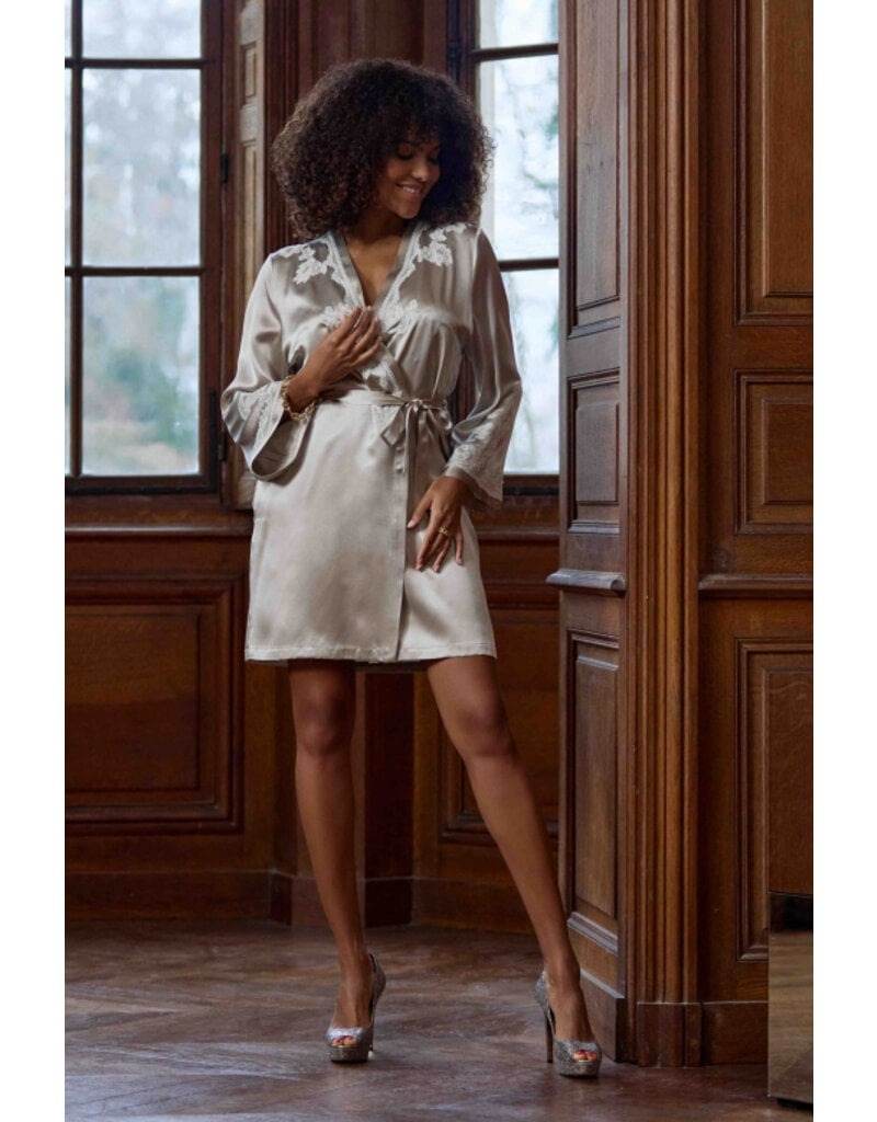 Kimono corto Donna 3VAN2001 Marjolaine - evabiancheria