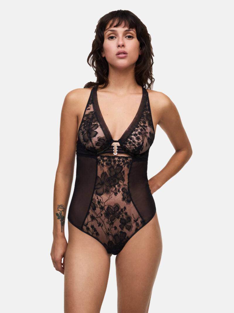 Body Sfoderato con ferretto Donna IMPULSE T01G80 Chantelle - evabiancheria