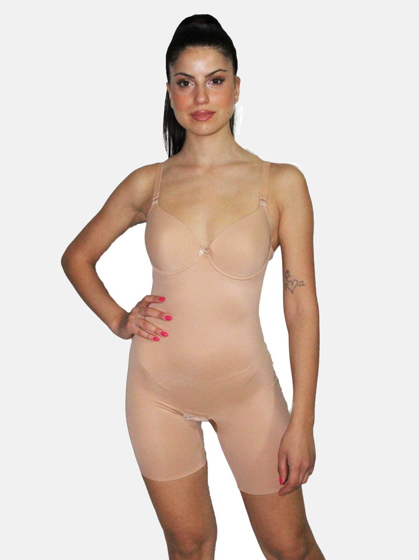 Body con gambe Donna Nina body Clara - evabiancheria