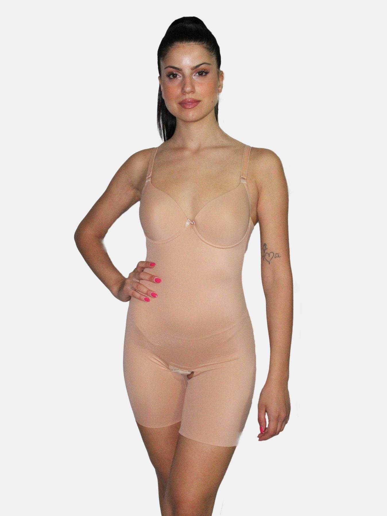 Body con gambe Donna Nina body Clara - evabiancheria