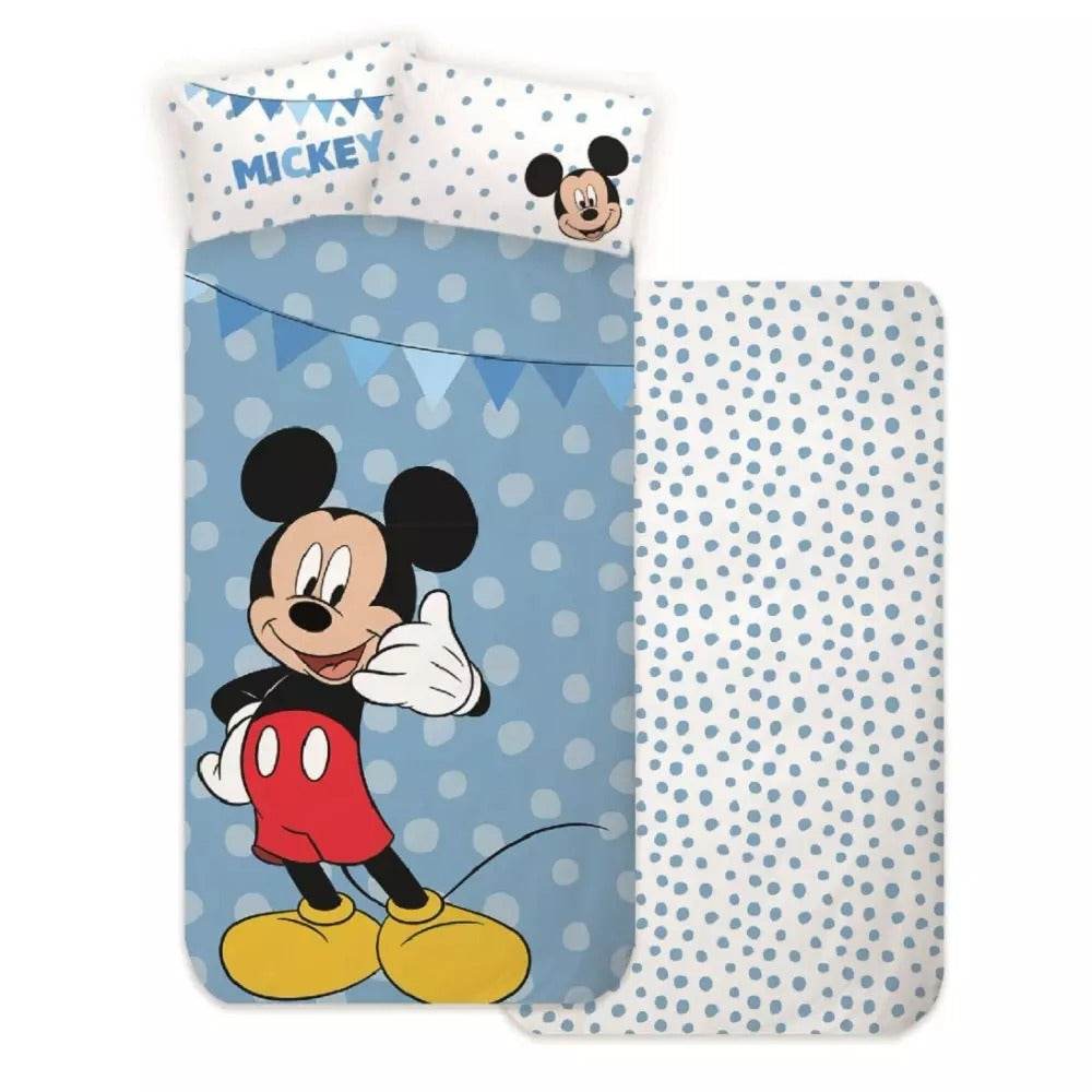 Lenzuola Stampato Biancheria Mickey Mouse cpl Disney - evabiancheria