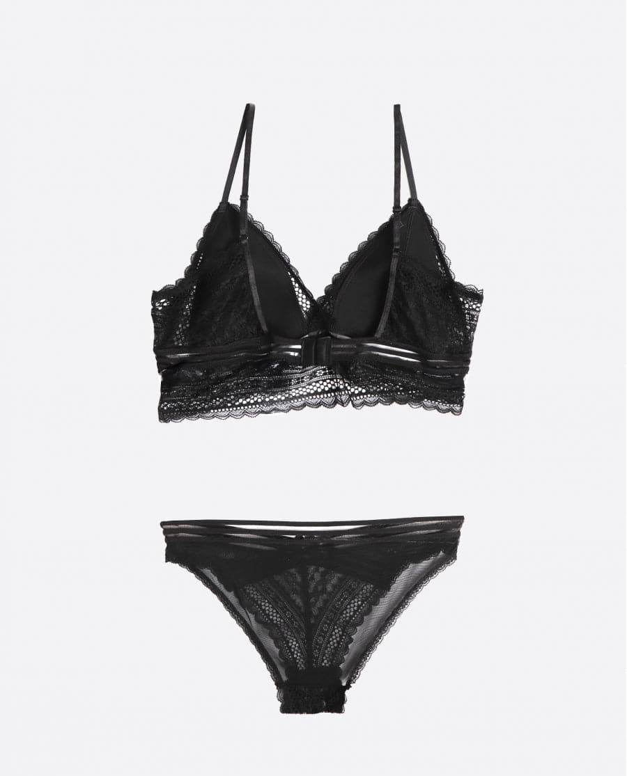 Bralette + slip coordinato natalizio Donna 44584 Admas - evabiancheria