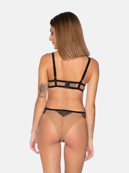 Brasiliano Pizzo Donna TATTOO 24232 Luna Splendida evabiancheria