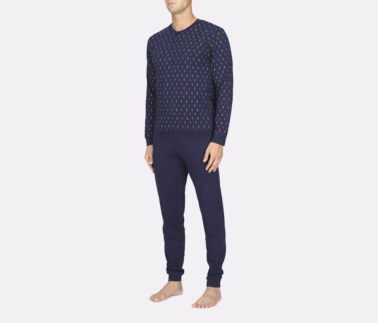 Pigiama Lungo Uomo Saronno Jal264 Julipet - evabiancheria