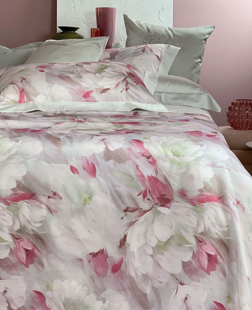 Lenzuola Stampato Biancheria Ranuncolo Cpl Blumarine Home