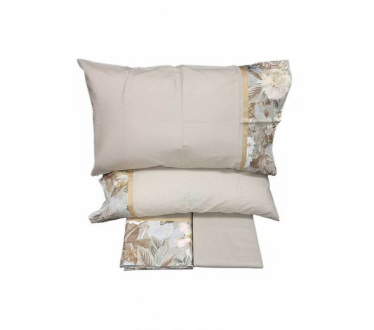 Lenzuola Stampato Biancheria Protea Cpl Flanella Fazzini - evabiancheria