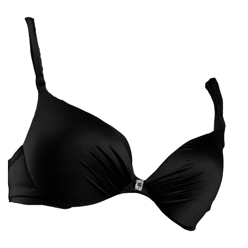 Reggiseno Push-up Donna 99496 Nero Luna Splendida - evabiancheria
